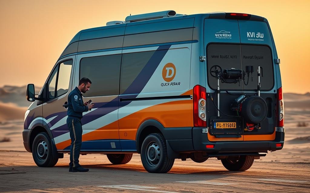 بنشر متنقل الروضه بالكويت