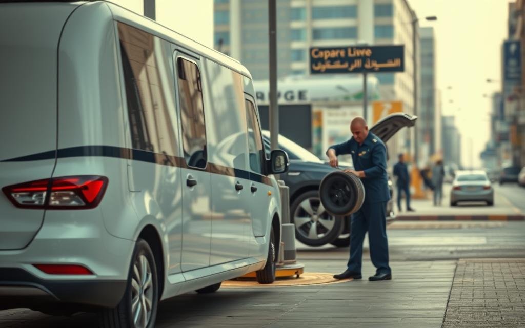 تبديل اطارات الفروانية الكويت