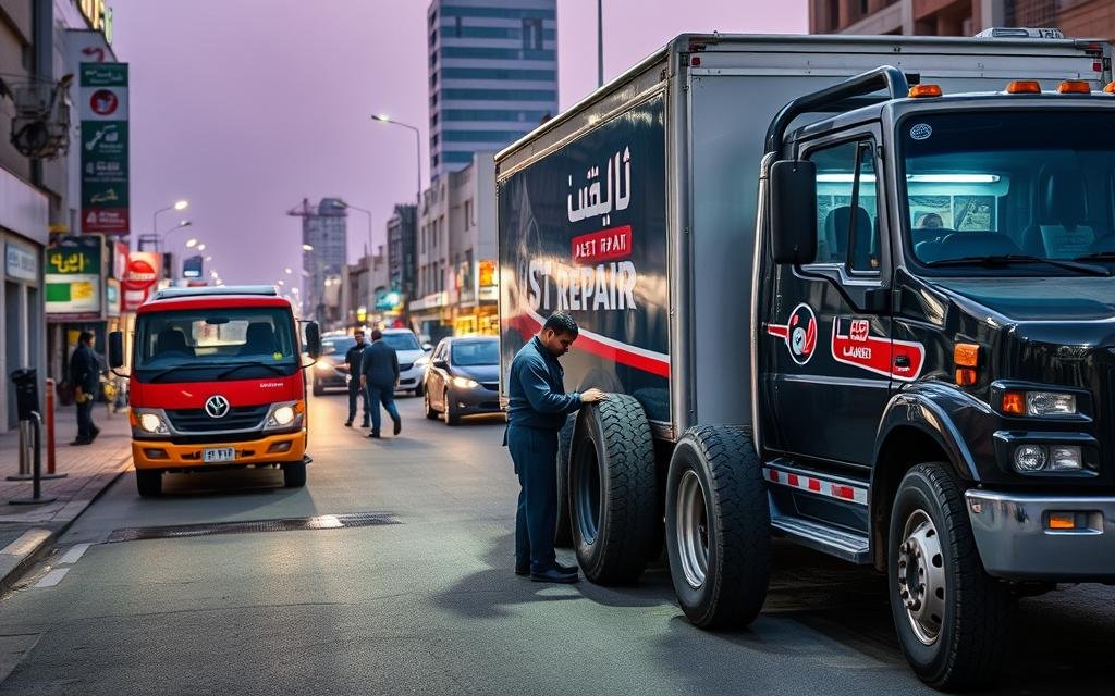 تبديل تواير الاحمدي الكويت