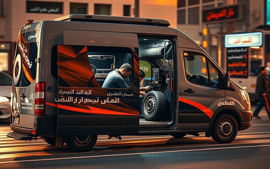 تبديل اطارات الاحمدي الكويت