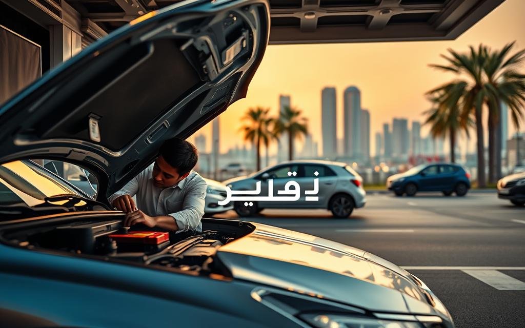 تبديل بطاريات مبارك الكبير