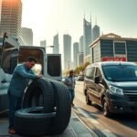 تبديل اطارات حولي الكويت